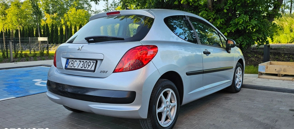 Peugeot 207 cena 12350 przebieg: 104000, rok produkcji 2007 z Kraków małe 67